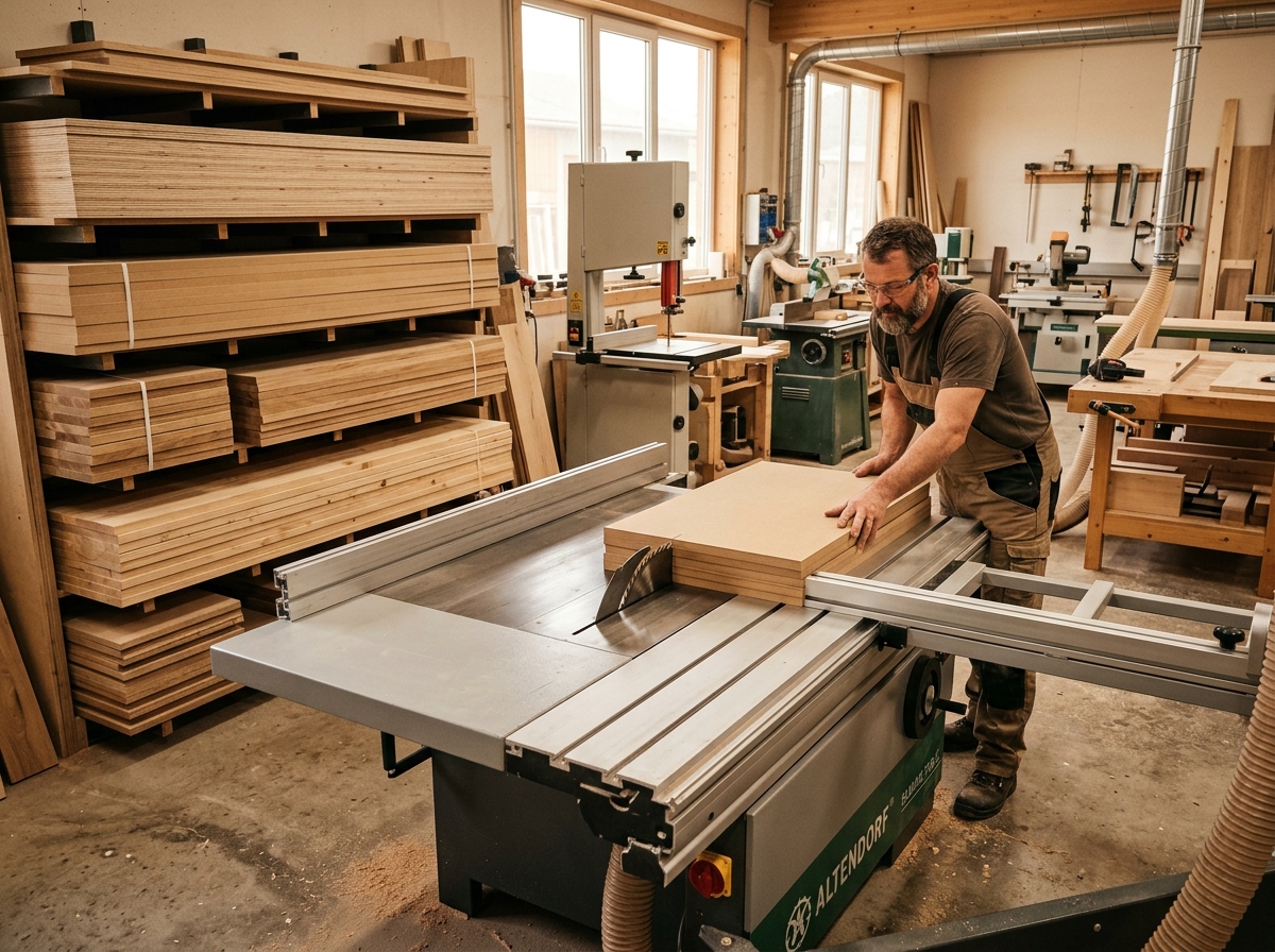 Holz & Platten Zuschnittplan Optimierung